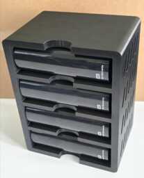 Display Shelf Unit For Wd Elements Desktop Hdd Storage - Hard Drive Rack Desk Tidy - thumbnail 1