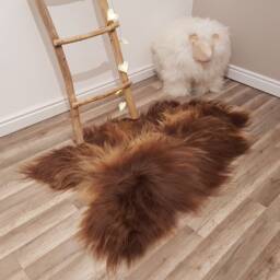 Sheepskin Natural Rugs Amazing Sheep Skin Leather Decorative Rug Comfy Area Carpet Throw #65 - thumbnail 1