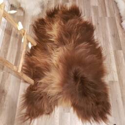 Sheepskin Natural Rugs Amazing Sheep Skin Leather Decorative Rug Comfy Area Carpet Throw #65 - thumbnail 2