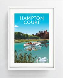 Hampton Court Print/Poster, East Moseley Kt8 - thumbnail 1