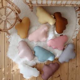"Linen Cloud Pillow ""Mango" - thumbnail 4