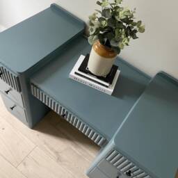 Custom Painted Furniture - Vintage Retro Chest Of Drawers Personalised Commission - thumbnail 4