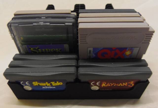 Gameboy Color & Advance - Holds 40 Carts, 2x20 Storage/Holder/Stand/Rack/Box - image 1