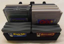 Gameboy Color & Advance - Holds 40 Carts, 2x20 Storage/Holder/Stand/Rack/Box - thumbnail 1