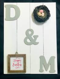 Personalized Wall Art With Interchangeable Seasonal Deco - thumbnail 1