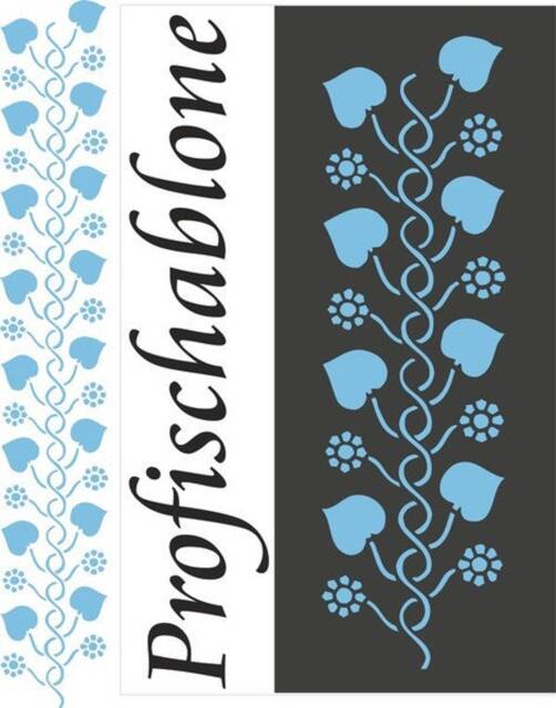Stencil, Border, Painting Stencil, Wall Frieze, Stencil Decorative Decor, - Trellis Tendril 1