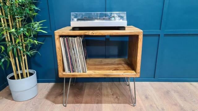 Please Read The Listing. 50cm Lp Vinyl Storage Display Unit With 4 - image 1