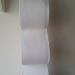 Minimalist Bath Decor. Small Space Furniture. Pure White Toilet Roll Holder - thumbnail 2