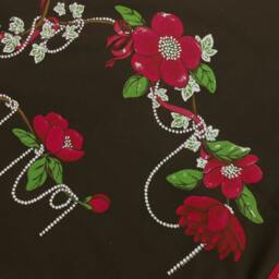 Christmas Home Decor Flower Magnolia Tree Skirt Holiday Xmas Swedish Ornament - thumbnail 4