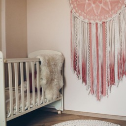 ??rochet Dreamcatcher, Large Mandala Wall Hanging, Dorm Room Decor, Giant Dream Catcher - thumbnail 2