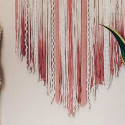 ??rochet Dreamcatcher, Large Mandala Wall Hanging, Dorm Room Decor, Giant Dream Catcher - thumbnail 4