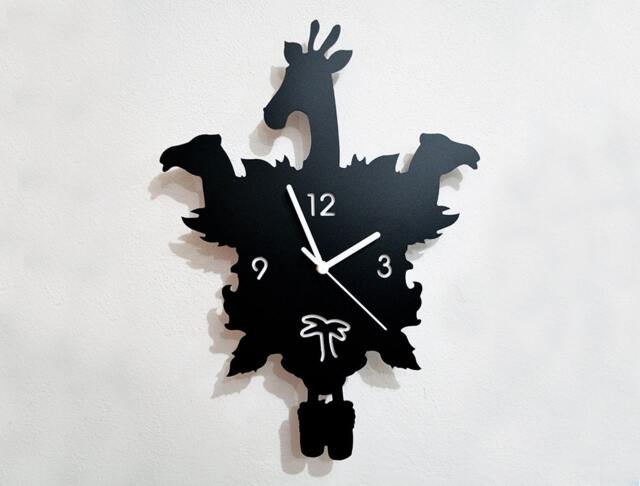 Africa Animals Modern Cuckoo Wall Clock - image 1