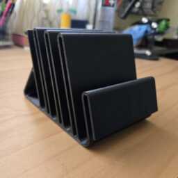 Non-Slip Desktop File Organizer - Modern Office Desk Storage For Papers, Magazines & Notebooks - Space-Saving Minimalist Holder - thumbnail 4