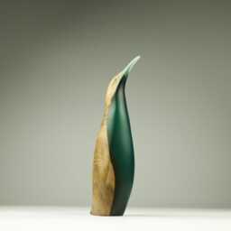 Duo Penguin Sculpture - 200 - thumbnail 3