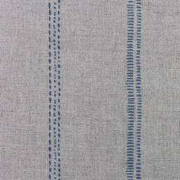 Handmade Denim Blue Stripe Lampshade Modern Country Style - thumbnail 3