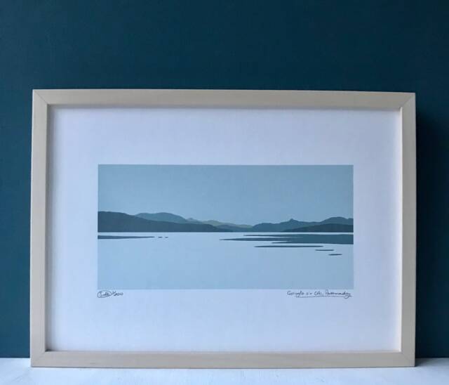 Y Cob, Porthmadog Print, Wales, Cymru, Pluen, Art, Celf, Welsh Art