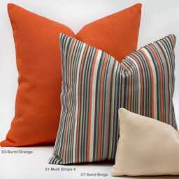 Outdoor Waterproof Pillow Cover Fade Proof Outdoor Lumbar Throw Patio Case Porch Decor Waterproof Garden Pillowcase - thumbnail 2