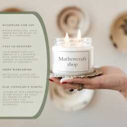 Personalized Engagement Candle, Engaged Candle With Name & Date, Party Keepsake, Gifts For Couple, Anniversary Gift - thumbnail 4