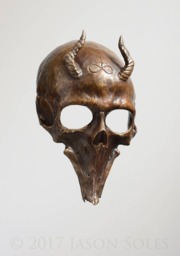 Bronze Leviathan Cross Mask - thumbnail 1