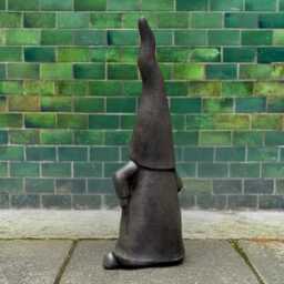 Nordic Gnome Statue Concrete Viking Tomte Sculpture Scandinavian Garden Decoration Handmade Stone Dwarf Figurine Rustic Outdoor Ornament - thumbnail 4