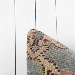 Turkish Kilim Pillow, 20x20 Inch, 50x50 cm Kilim Pillow Cover, Home Decor, Decorative Throw Turkish - thumbnail 2