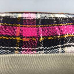 Vintage Kilim Pillow Cover, Bohemian Handwoven Throw, 16x16 - thumbnail 4