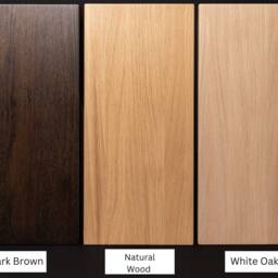 Modern Wooden Dining Chairs, Fabric Oak Room Chairs - thumbnail 4