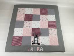 Baby Blanket/Playmat Patchwork Donkey/Rabbit Krd3009 - thumbnail 1