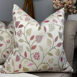 Throw Pillow Cover, Decorative Handmade Cushion Case For Sofa Couch Bedroom, Home Decor, Leaf Pattern - Iliv Fabric, Double Sided - thumbnail 2
