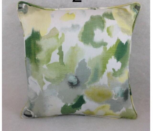 Sanderson - Varese Celadon Cushion Cover Throw Pillow Designer Home Decor Self-Piped - image 1