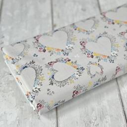Love Heart Changing Mat, Floral Travel Change Mat, Foldable Changing Girly Heart Baby Mat - thumbnail 3