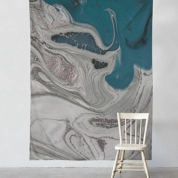 Blue Marble - Wall Tapestry Tapestry Hangings Wanderlust Bohemian Home Decor Dorm T#58 - thumbnail 2