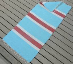 Sale Hand Woven Rug - 2x4.5 - thumbnail 1