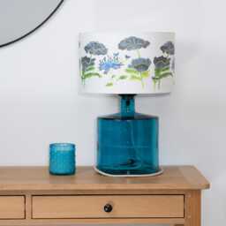 Frances Recycled Glass Lamp 32cm - thumbnail 3