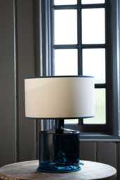 Frances Recycled Glass Lamp 32cm