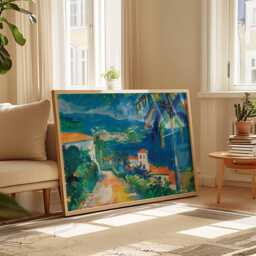 Colombia Travel Poster South America Landscape Art Print - thumbnail 3