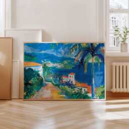 Colombia Travel Poster South America Landscape Art Print - thumbnail 2