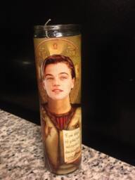 Left Shark Funny Prayer Candle, Katy Perry Prayer Religious Candle - thumbnail 2