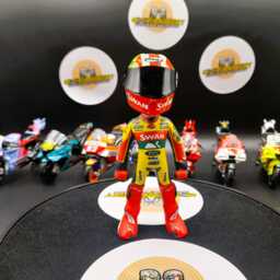 Peter Hickman Tt Special Livery Handmade Moto-Gp Rider Figure Artwork Biker Gift - thumbnail 1