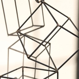 Metal Sculpture Abstract Art Modern Retro Simple Table Decor Contemporary Geometric Mid Century By Petrykowski Artworks - thumbnail 4