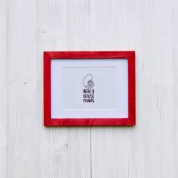 A2 Frame Poster - Red Picture Large Photo Big Modern Classic Frames Handmade Wedding Mounted Option - thumbnail 3