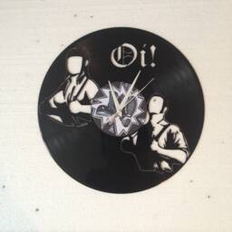 Wall Decoration/Clock in A Real Vinyl Record 33 Tours -Oi - Skinhead Bird Rude Boy - thumbnail 4