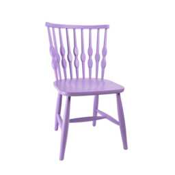 Solid Beech Nub Chair, Raw Wood, Dining Contemporary Chair Painted in Farrow & Ball, Wood Stain - thumbnail 3