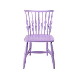 Solid Beech Nub Chair, Raw Wood, Dining Contemporary Chair Painted in Farrow & Ball, Wood Stain - thumbnail 1
