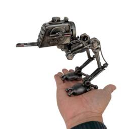 The Best Unique Walker Sculpture. 5.5 Inches High. 100% Handmade. All Recycled Parts. A Perfect Gift For People Who Loves Sci-Fi Movies - thumbnail 3