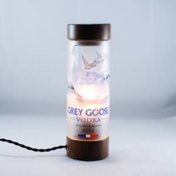 Grey Goose Bottle Table Lamp Light With UK - North American Eu Plug - 110- 240V - thumbnail 2