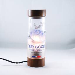 Grey Goose Bottle Table Lamp Light With UK - North American Eu Plug - 110- 240V - thumbnail 3