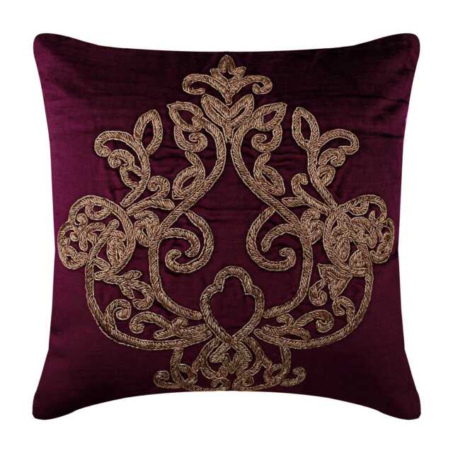 "Decorative Purple Throw Pillow Case 16""x16" - image 1