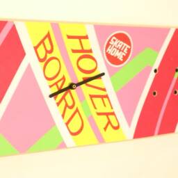 Wall Clock Skateboard Hoverboard Back To The Future For 80S Movie Collectors - thumbnail 4