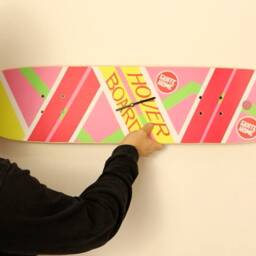 Wall Clock Skateboard Hoverboard Back To The Future For 80S Movie Collectors - thumbnail 3